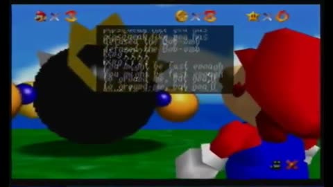 Super Mario 64 - Big Bob-omb Battlefield - Stars 1 - 6