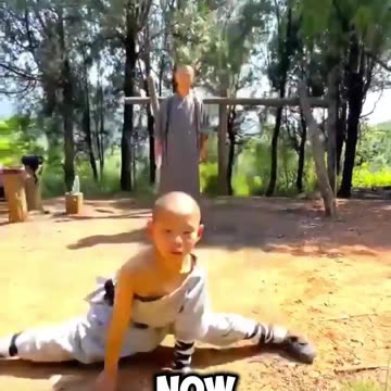 The world's most powerful young Shaolin master