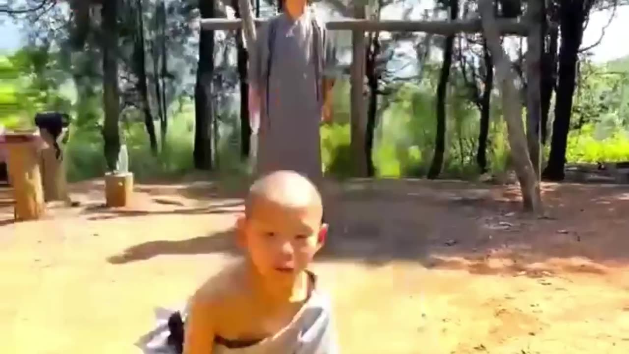 The world's most powerful young Shaolin master