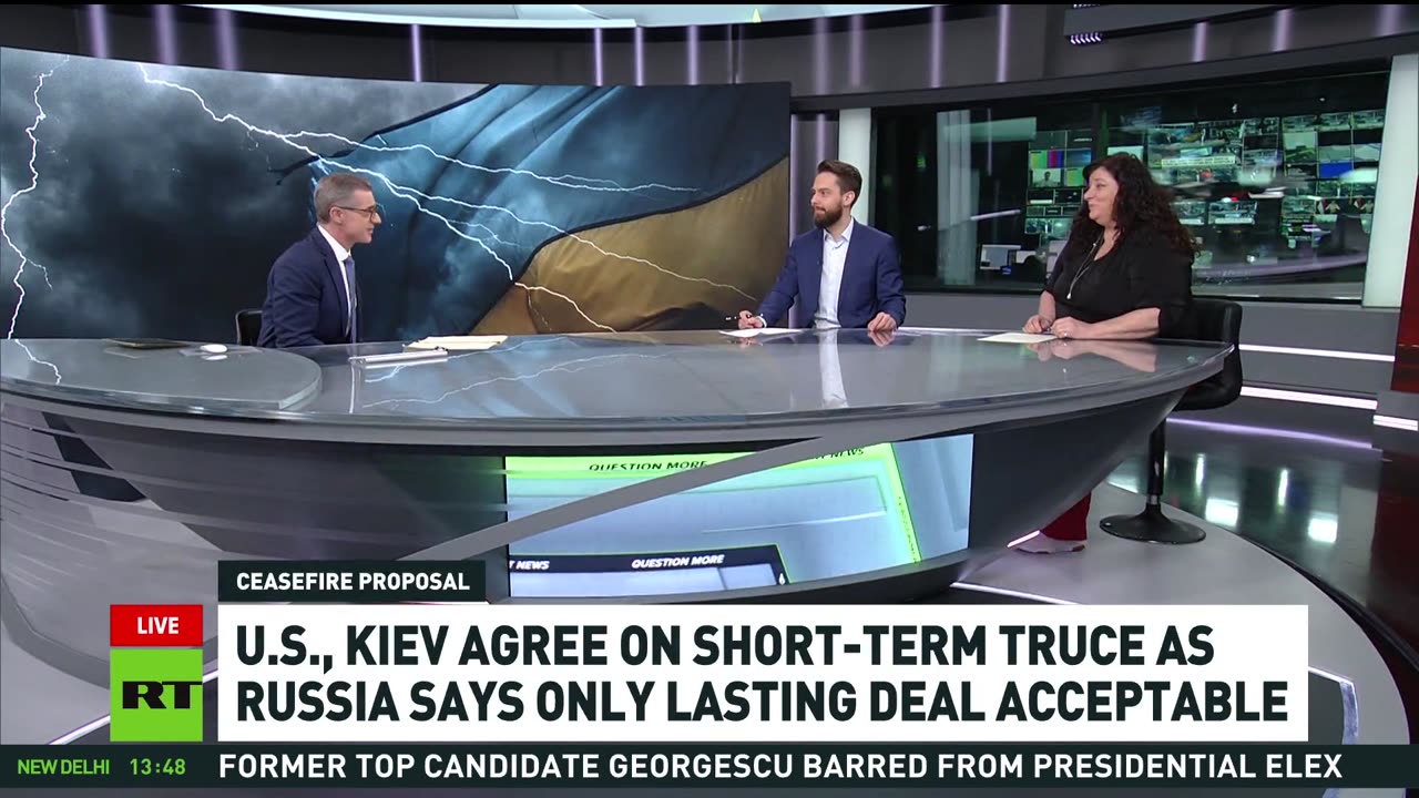 US, Kiev agree on short-term truce as Russia says only lasting deal acceptable