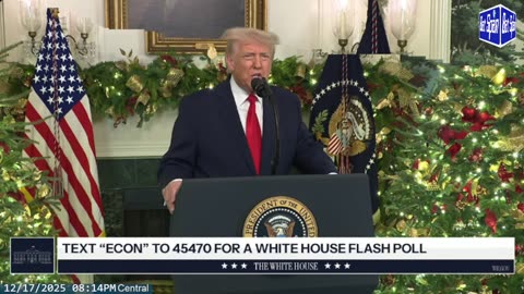 President Trump Delivers an Address to the Nation ~ December 17 2025