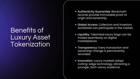 Luxury Asset Tokenization: The Future of Authentic Luxury Bags