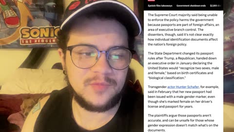 Supreme Court ATTACKS Transgender Passports