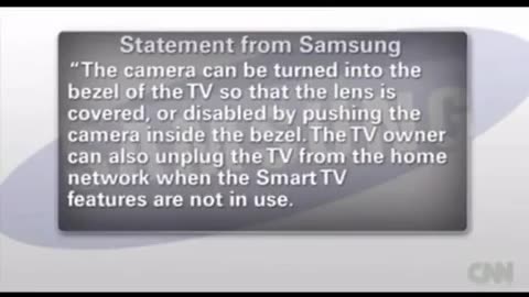 Smart TVs watching you