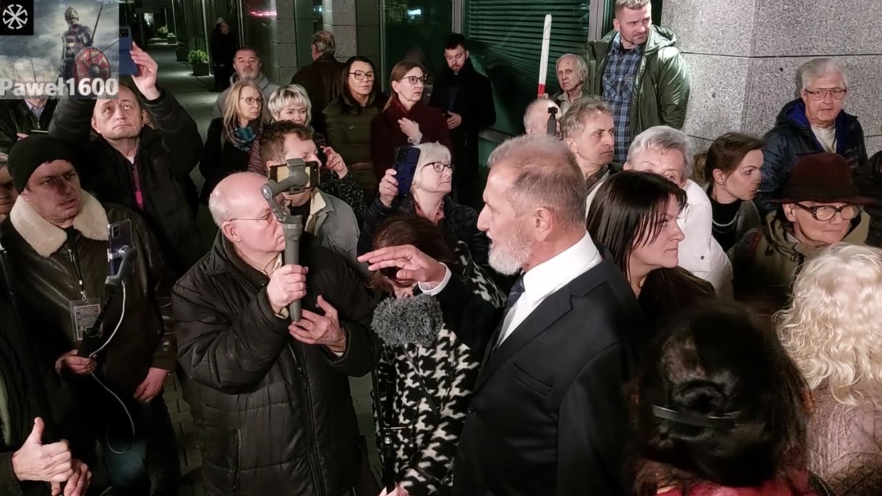 dr Hubert Czerniach w programie UWAGA TVN na żywo z kamery Pawel1600 11.03.2025