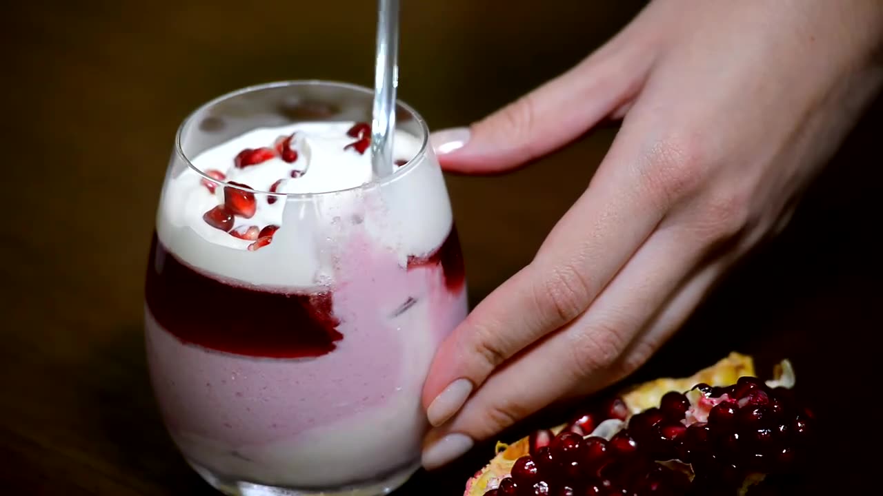 Гранатовый мусс🌟Рецепт