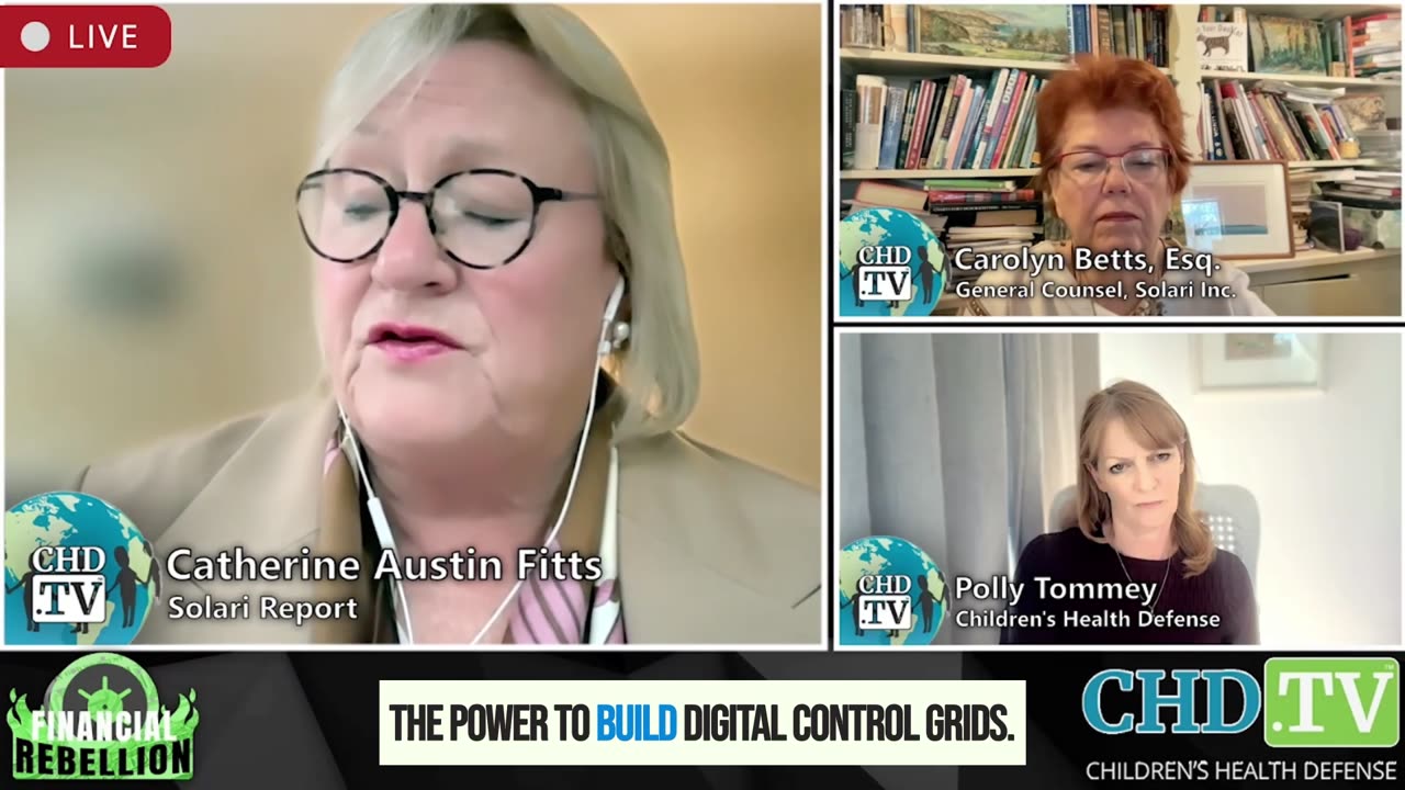 Catherine Austin Fitts gives stark warning on digital ID.