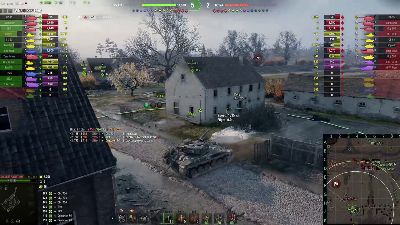 B-C 25t UNLEASHES FURY on Studzianki! 3,594 DAMAGE & 1 KILL! World of Tanks