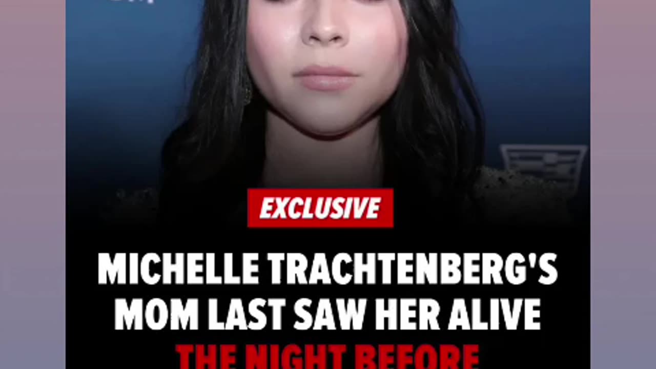 So Michelle trachtenberg live her last days when her mom found alive 03/1/25 ðððŠĶðŊ
