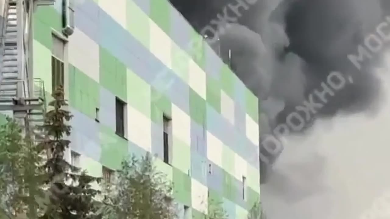 🔥🏢 Israel Iran War | Fire at Moscow's Drone Factory in Technopolis | RCF
