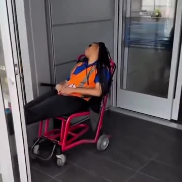 Druski Catches Airport Worker Sleeping on the Job