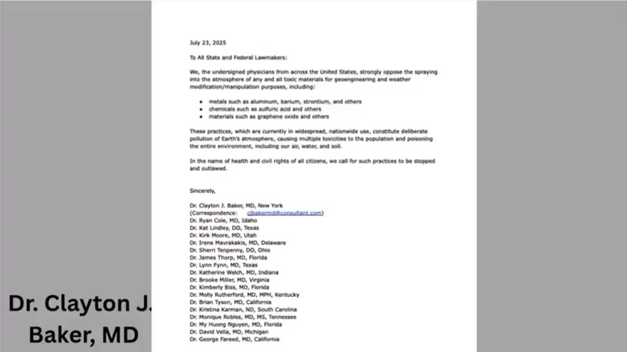 Doctors Against Geoengineering
