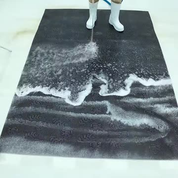 Watch Me Scrub An Extremely Dirty Carpet Clean In 60s - Satisfying Video #shorts