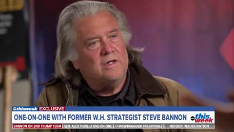 Steve Bannon to ABC’s Jon Karl – “President Trump Broke the Oligarchs”