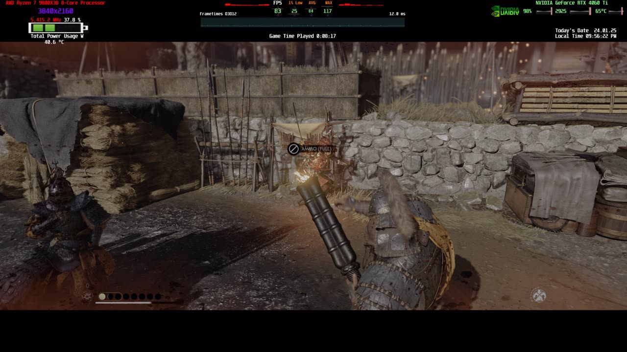 Ghost of Tsushima Directors Cut 4K HDR Gameplay PC Sony Bravia 9 Rtx 4060 Ti AMD 9800x3d