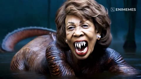 MAXINE WATERS SWAMP CREATURE