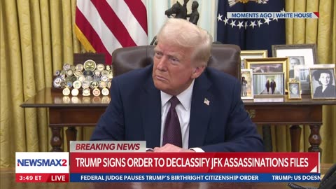 President Trump signs executive orders: A.I., Crypto, Pardons, Kennedy files