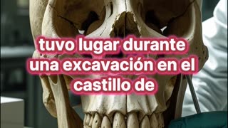 Identifican síndrome de Crouzon en un caballero de hace 600 años.