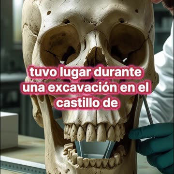 Identifican síndrome de Crouzon en un caballero de hace 600 años.