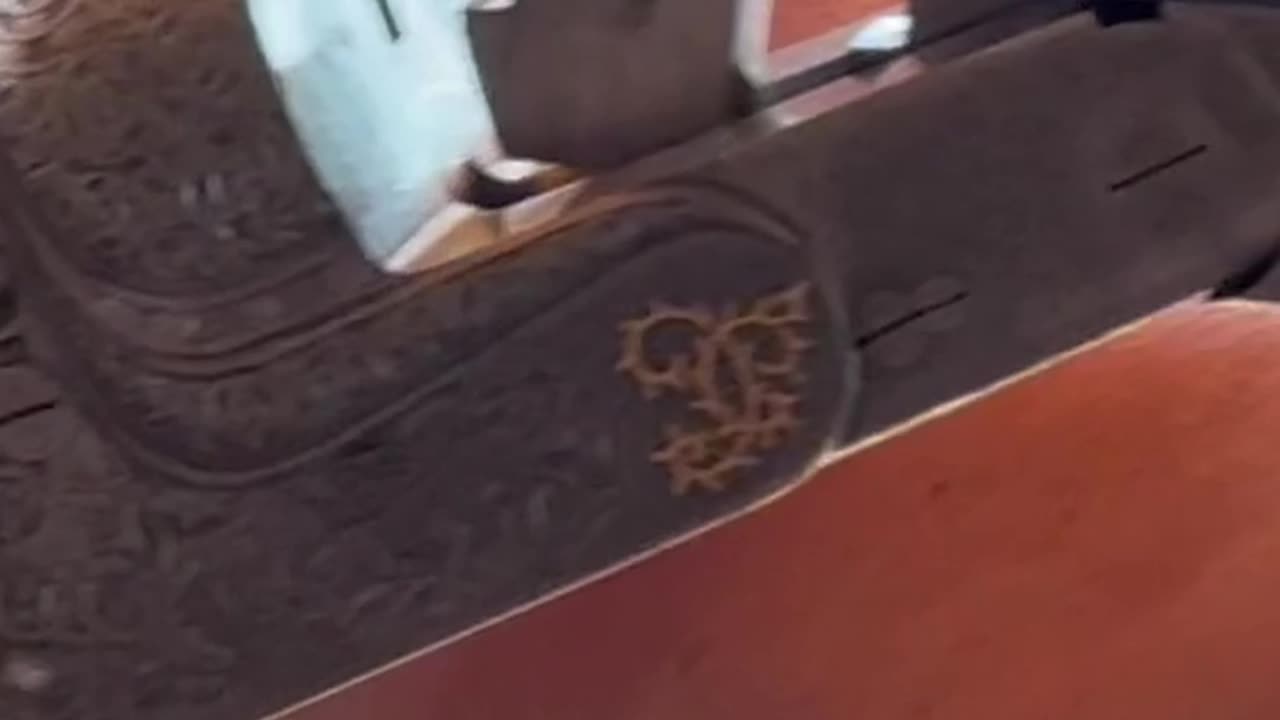 The .577 Nitro used on his recent elephant hunt in Botswana