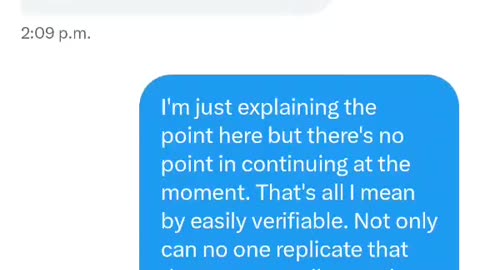 GG's Twitter messages with Chris Feldman