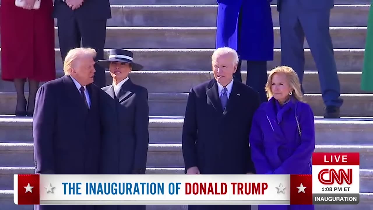 BIGGEST MOMENT FOR DONALD TRUMP INAUGATION