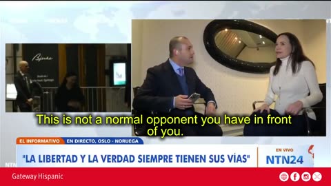 María Corina Machado: Ahora es Maduro y su círculo cercano quienes están débiles