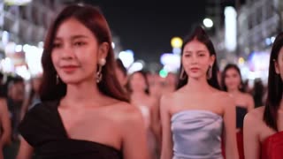 Thai nightlife with pretty girls and freelancers. #124