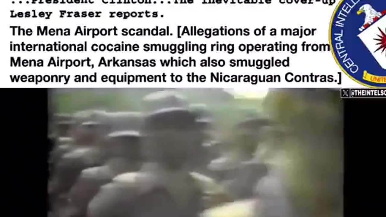 Clintons, Contras and Cocaine