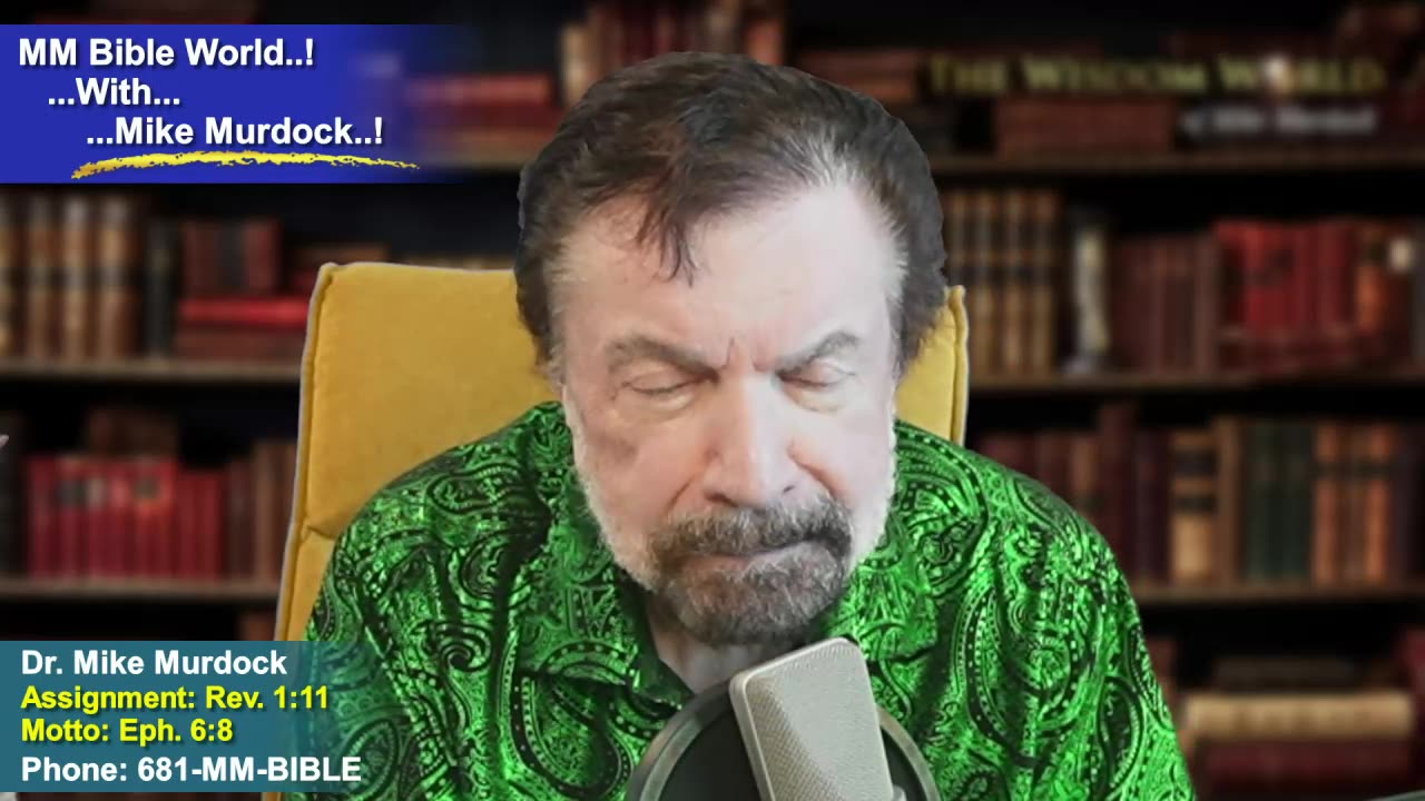 Mon Oct. 27 - MM Bible World With Mike Murdock..!!