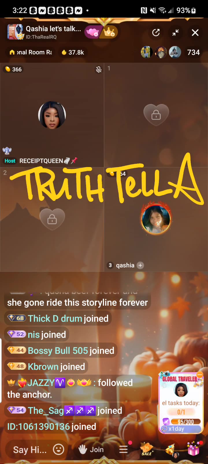 RECEIPTQUEEN PANEL WITH SWEETS2HAVE, QASHIA, & QASHIA HUSBAND!! FIREWORKS EXPLODE!!