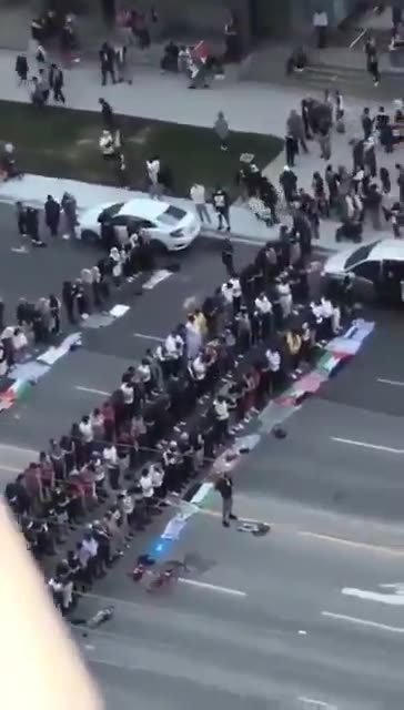 Islamic show of force in Canada. This behavior is repeated in ...