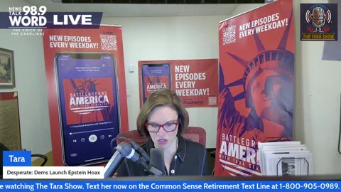The Tara Show - Desperate Dems Launch Epstein Hoax