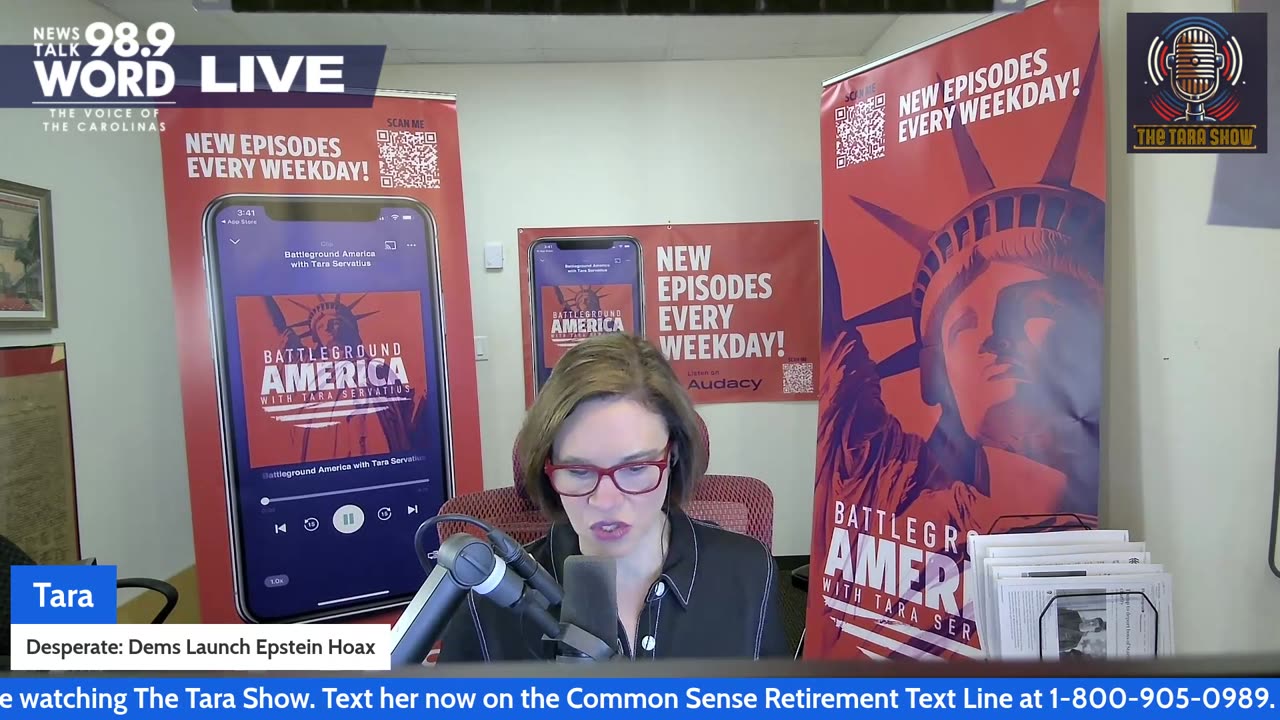 The Tara Show - Desperate Dems Launch Epstein Hoax