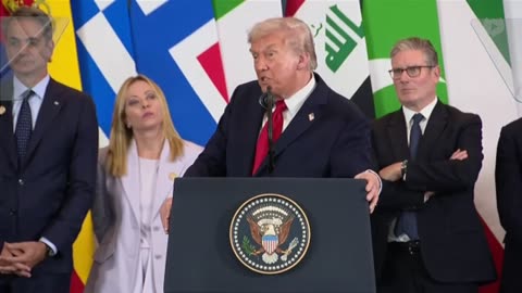 NOW - Trump: "There will never be a World War III."