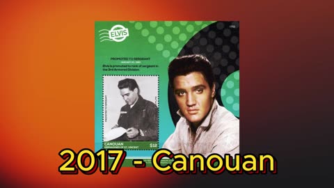 Elvis Presley on Stamps - Part 2