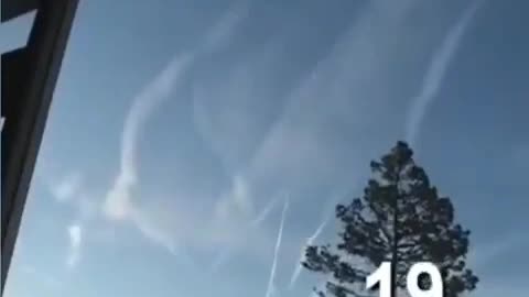 Chemtrail Time Lapse