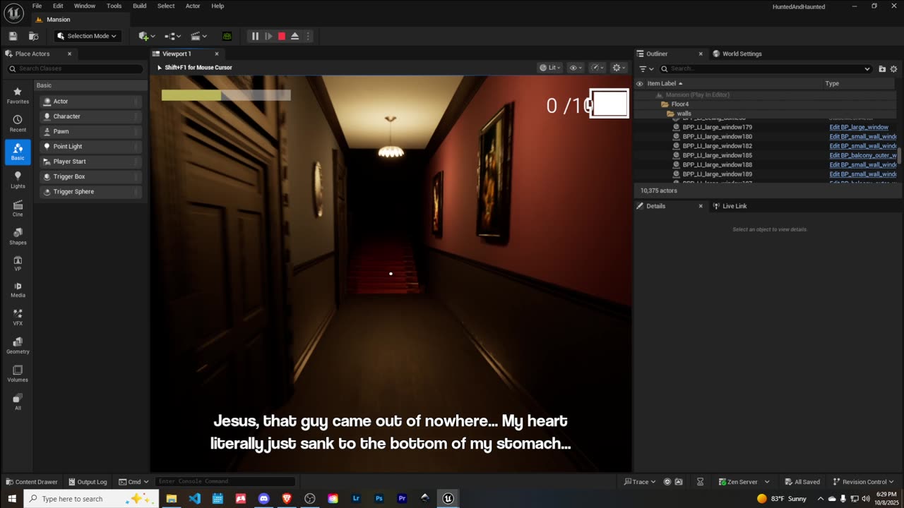 Haunted And Hunted Project Update
