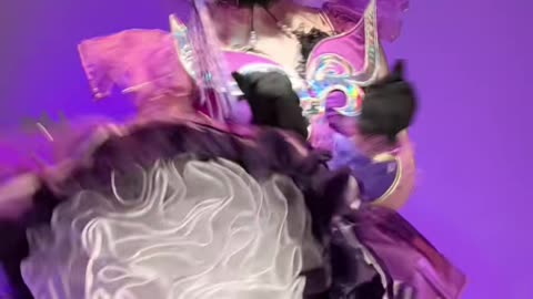 Flowing Lavender Gown Voluptuous Slow Dance | Daily Beauty EP 995