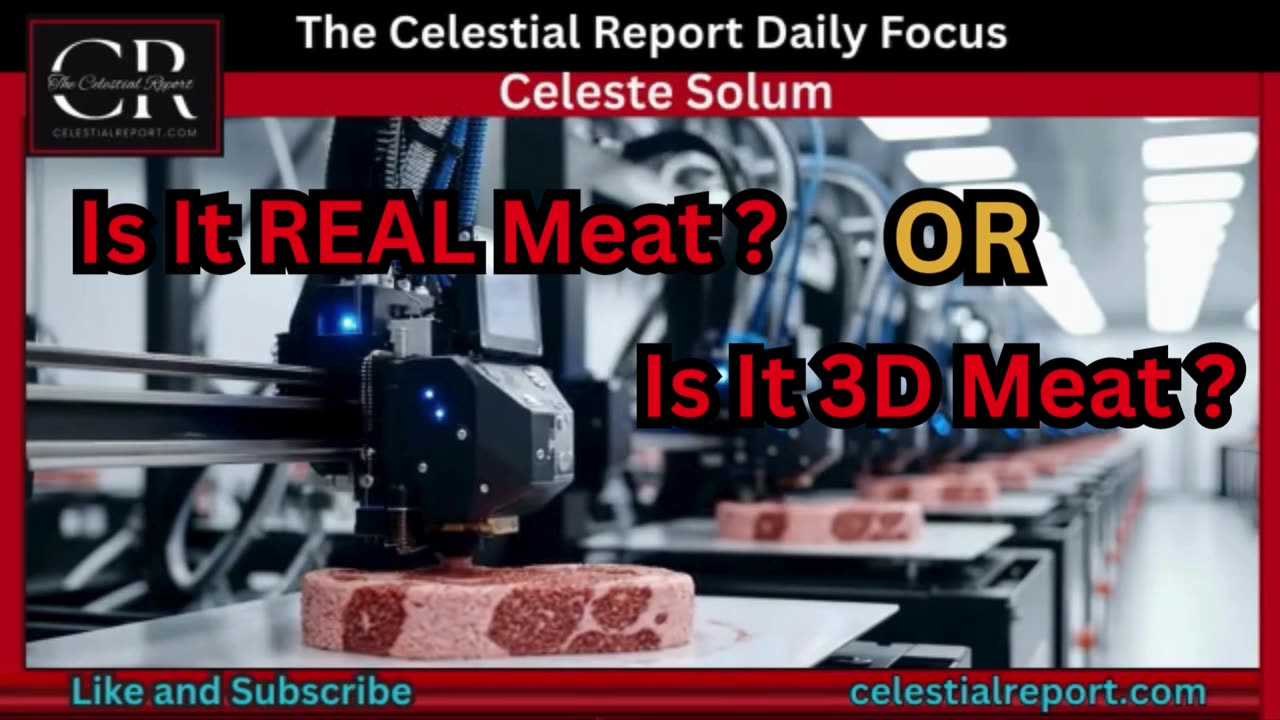 Are You Eating 3D Printed Meat?