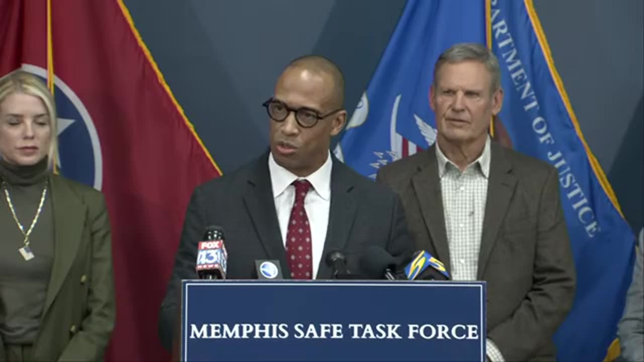Pam Bondi provides update on the 'Memphis Safe Task Force'((11.24.2025))