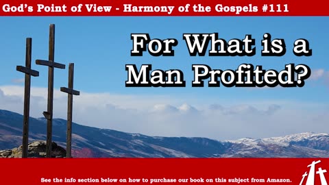 Harmony of the Gospels #111 - For What is a Man Profited? || God's Point of View