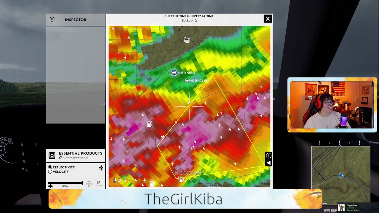 Chasing Storms Because I'm Already Living My Dreams!