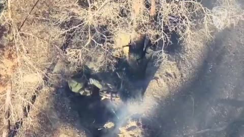 Russian Soldier Takes a Grenade to the Head