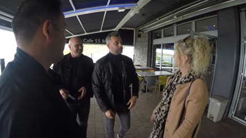 Mark Clark Portrush Amy Conway and the Lads came to visit 2019..