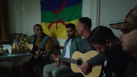 احتفال بالسنة الامازيغية الجديدة 2976 جمعية ماسينيسا طنجة وصلة غنائية من عمق الريف العزيز