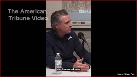 WATCH: Newsom Blames Wildfire Disaster On Everyone But Himself in New Interview