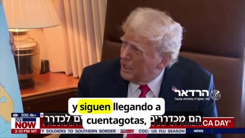 Trump: Los rehenes liberados se parecen a los sobrevivientes del Holocausto