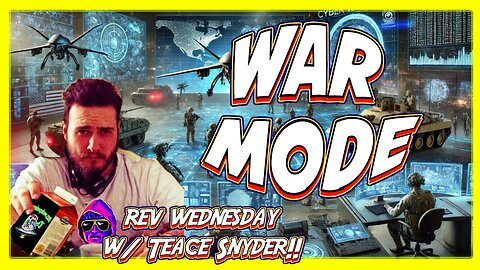 10/01/2025 Revolution Wednesday w/ Teace | Mapping Reality | War Boners