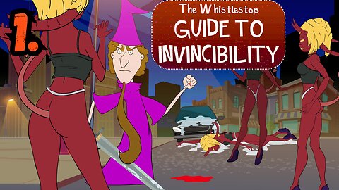 The Whistlestop - Episode 1 - Wiz fights demon ladies of the night with a sword!